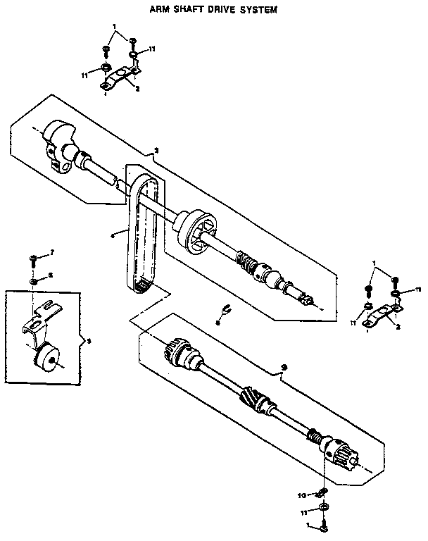 ARM SHAFT DRIVE SYSTEM