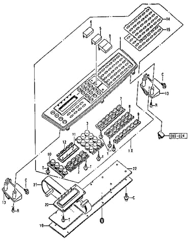 Control panel pcb