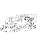 Printer frame-left side