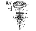 Craftsman 143834032 rewind starter diagram