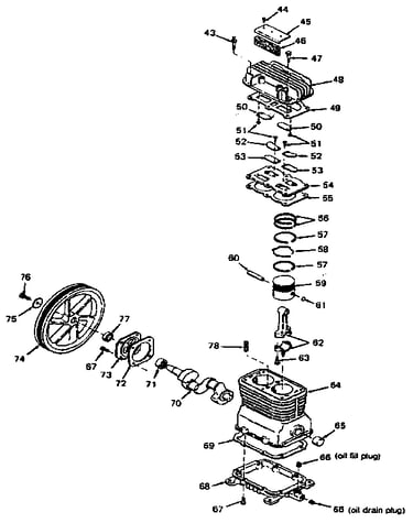 Compressor pump