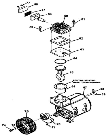 Compressor pump