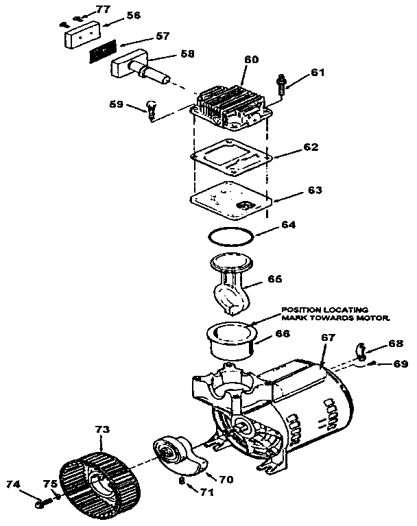 Compressor pump