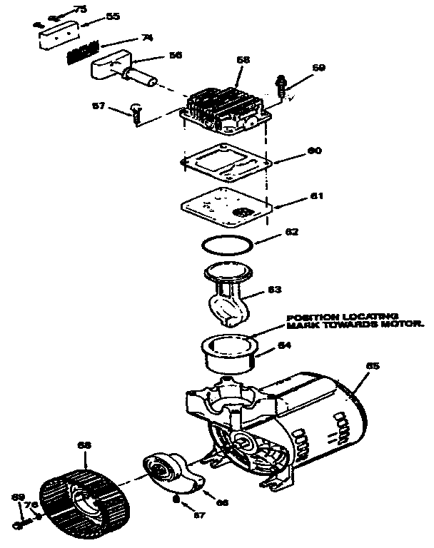 Compressor pump