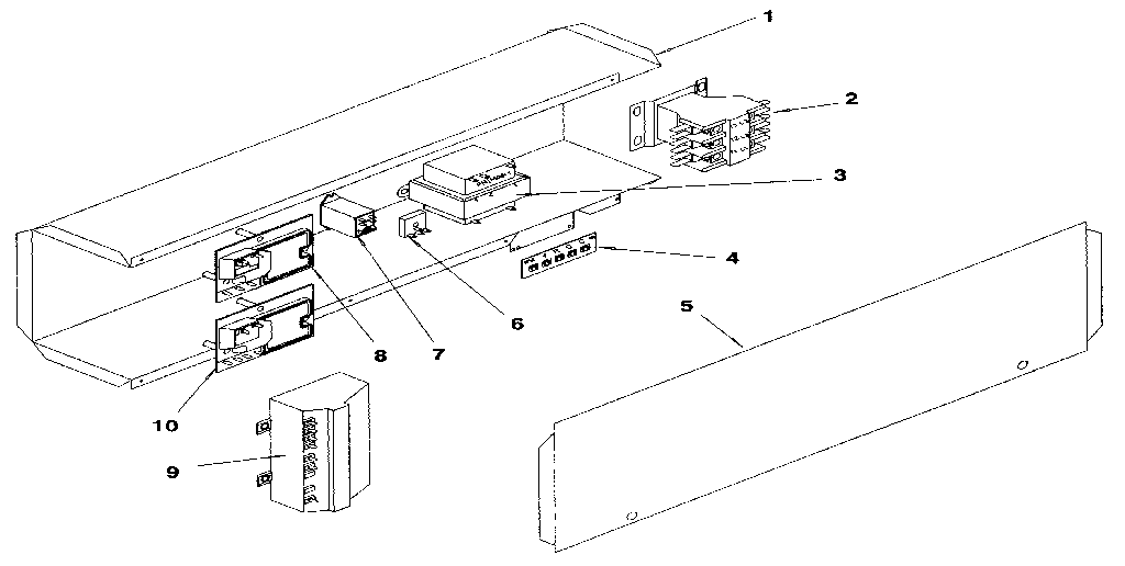 Replacement parts-control box