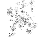 Craftsman 143834042 replacement parts diagram