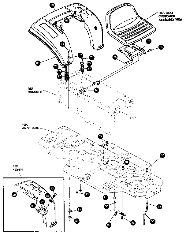 HOOD AND CHASSIS ASSEMBLY