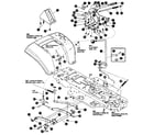 Craftsman 536255861 mower suspension assembly diagram