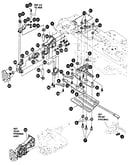 Rear steering assembly