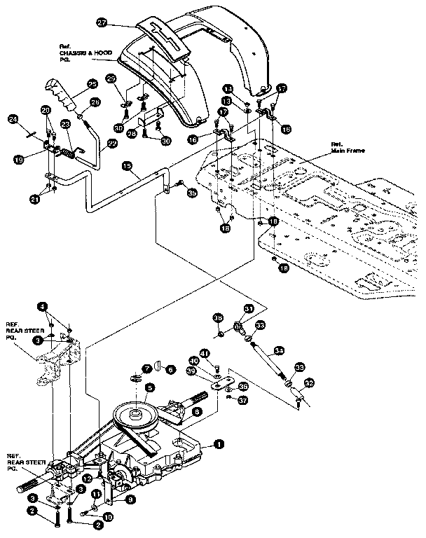 Motion drive assembly