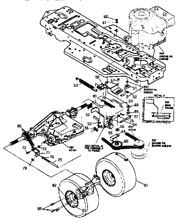 Motion drive assembly