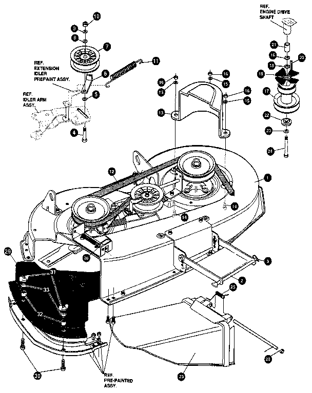 Final deck assembly