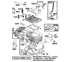 Briggs & Stratton 133412-0059-01 cylinder assembly diagram