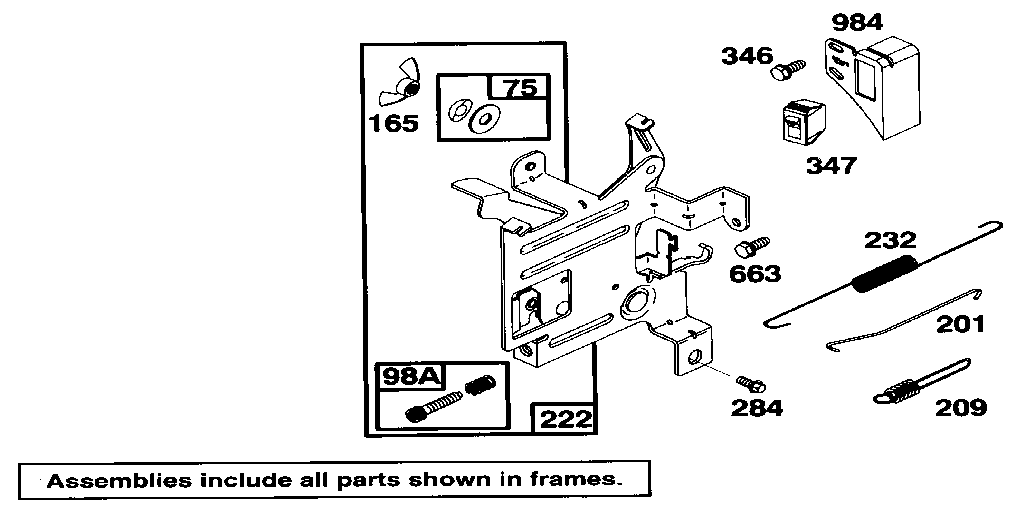 ●CODE 6 Briggs and Stratton 133412-0080-02 Parts Diagrams
