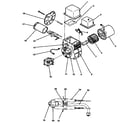 ICP NUOD084FH01 burner assembly diagram