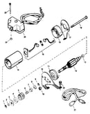 Electric starter motor kit no. 590670