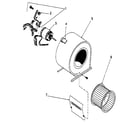 ICP NDLK125DK06 blower diagram