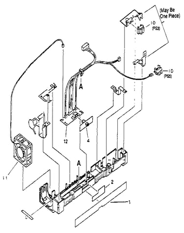 Upper mainframe assembly