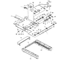 Hewlett Packard LASER JET IIP HP33471 lower cassette base assembly diagram
