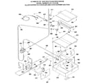 Kenmore 9117313190 broiler and oven burner section diagram