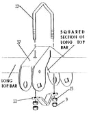 Top bar bracket