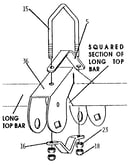 Top bar bracket