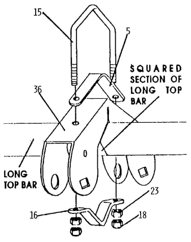 Top bar bracket