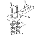 Sears 512720944 glide ride seat diagram