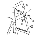 Sears 512720944 ladder rails diagram