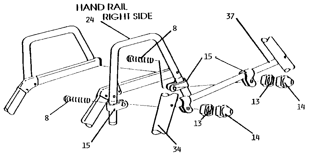 SLIDE HANDRAIL