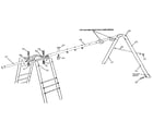 Sears 512720924 a-frame assembly diagram