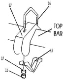 Top bar bracket