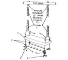 Sears 512725489 swing assembly diagram