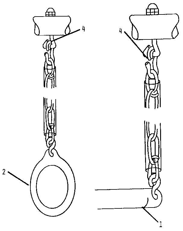Gym rings & trapeze assembly