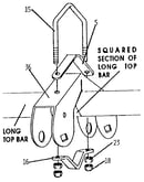 Top bar bracket