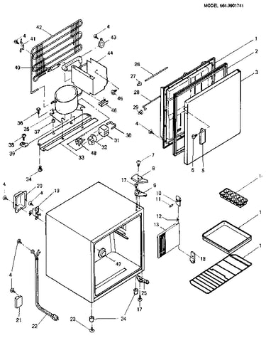 Refregerator compact