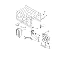 Kenmore 6654493390 magnetron and air flow diagram