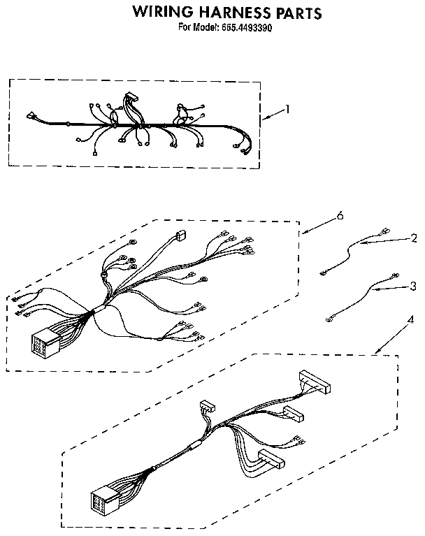 WIRE HARNESS AND COMPONENTS