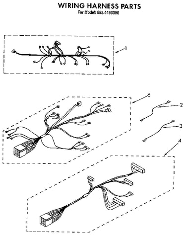 Wire harness and components