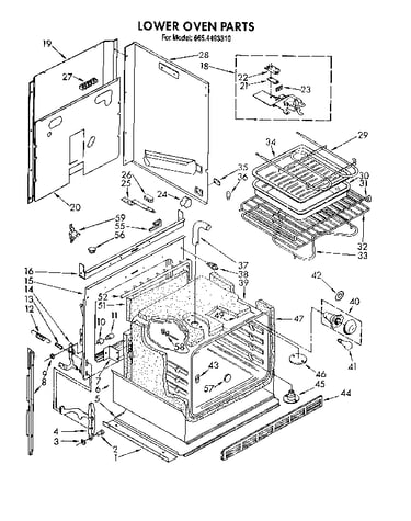 Lower oven