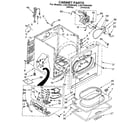 Whirlpool LGC7858AN0 cabinet diagram