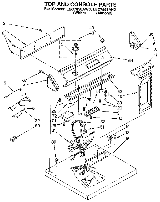 TOP AND CONSOLE