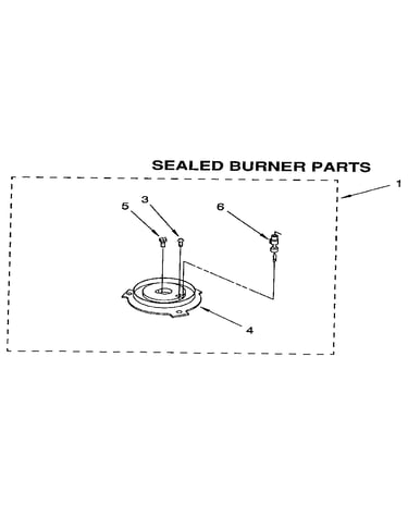 Sealed burner