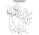 Sears 9117138182 burner section diagram