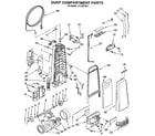 Kenmore 1163381091 dust compartment diagram