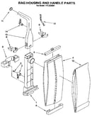 Bag housing and handle