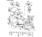 Craftsman 9172559106 steering assembly diagram