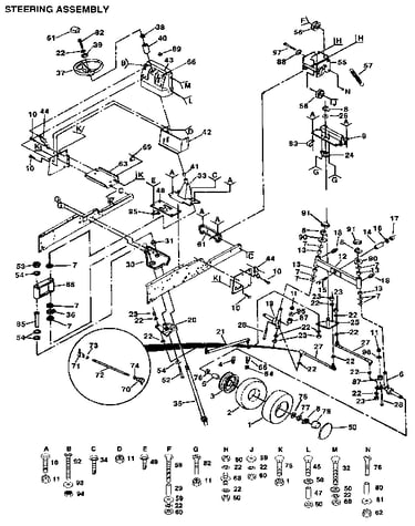 Steering assembly