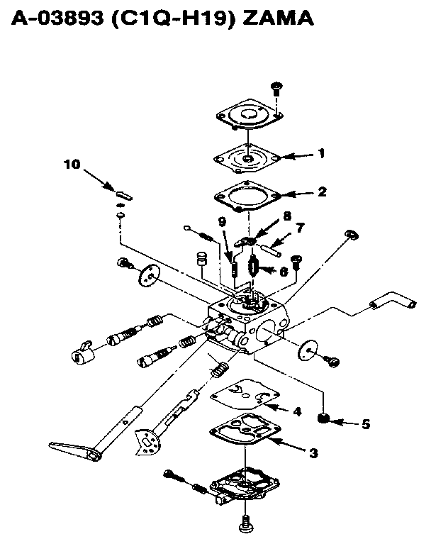 CARBURETOR- ZAMA