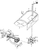 Depth regulator & tine hood assemblies